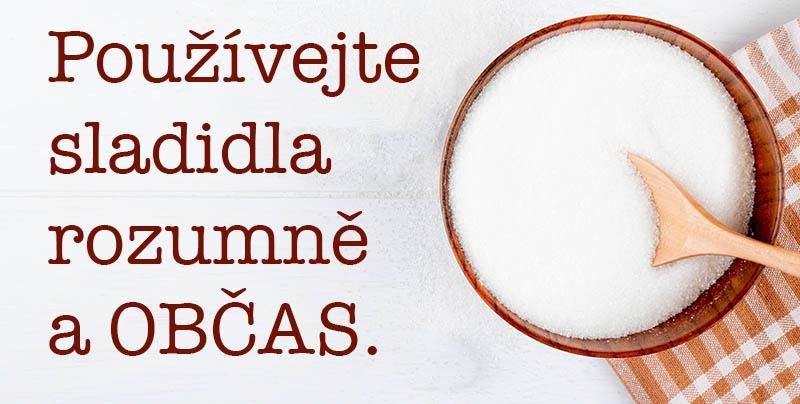 Cukry Sladidla Sirupy v Low Carb